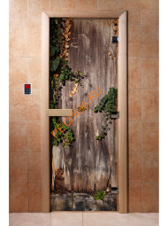 Дверь стеклянная DoorWood с фотопечатью «Старинный сад» Дверь стеклянная DoorWood с фотопечатью «Старинный сад»