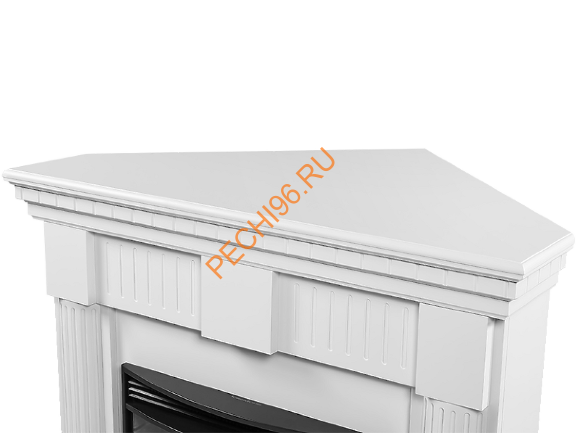 Электрокамин Electrolux Sphere Plus EFP/P-2720RLS с порталом Firelight Colonna 25U угловой, белый 