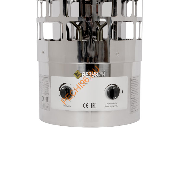 Электрическая печь ВЕЗУВИЙ CILINDR-45 4,5 кВт Электрическая печь ВЕЗУВИЙ CILINDR-45 4,5 кВт