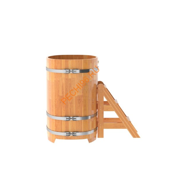 Купель для бани BentWood овальная из сращённой лиственницы, 0,76х1,16 м Купель для бани BentWood овальная из сращённой лиственницы, 0,76х1,16 м