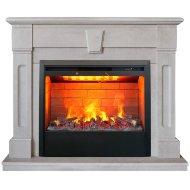 Электрокамин RealFlame Kellie 25,5/26 WT с очагом 3D Helios 26