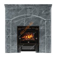 Портал для банной печи Сибирь (545х545), Талькомагнезит Портал для банной печи Сибирь (545х545), Талькомагнезит