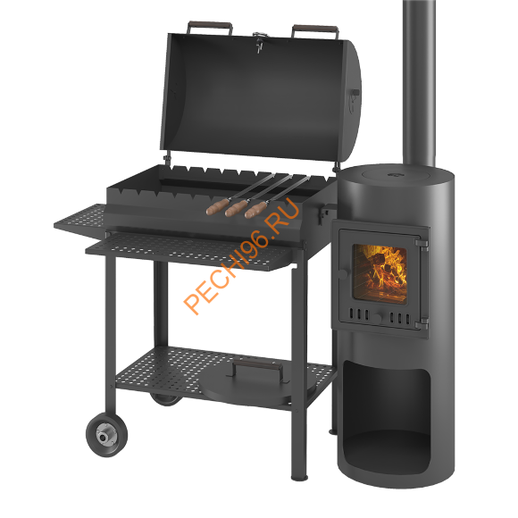 Гриль-печь Везувий От Шефа