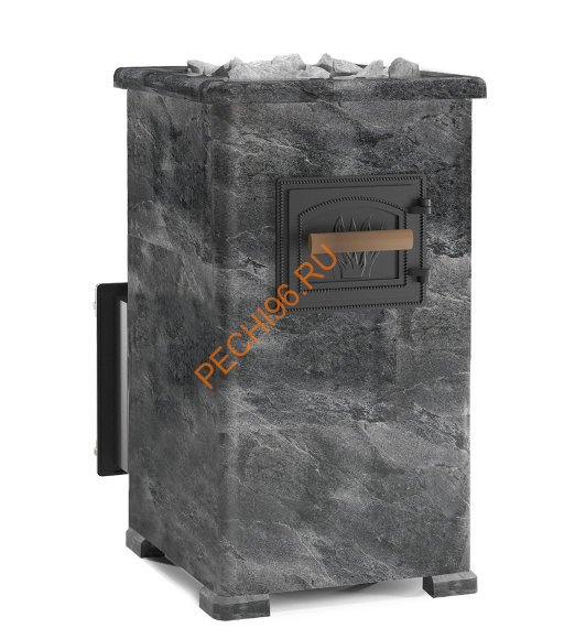 Печь банная Везувий Легенда Русский пар 24 (240) в облицовке Талькохлорит