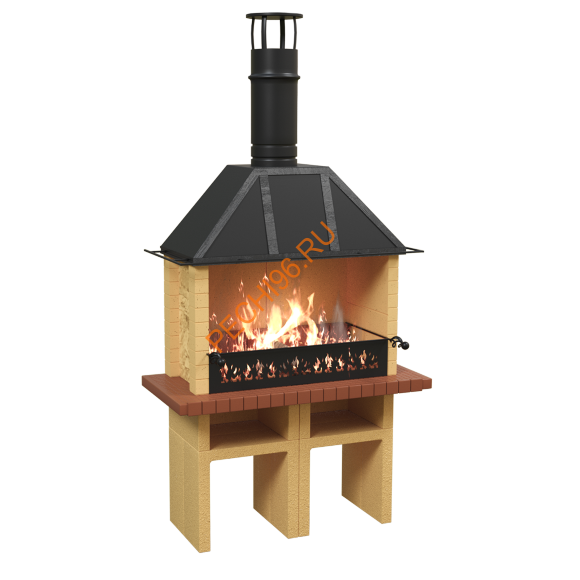 Печь-барбекю Царь-печь песочная