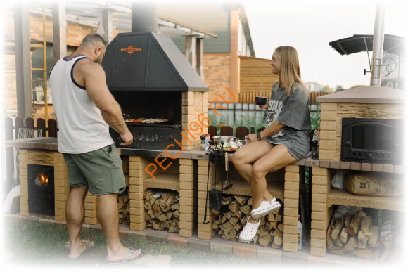 Печь-барбекю Царь-печь Классик