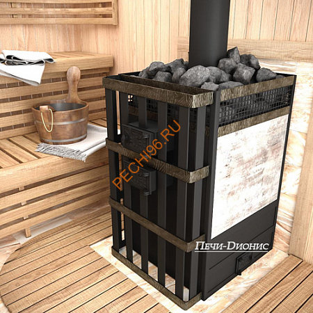 Печь банная Теплосталь Хоттабыч v3 Сeramic дверца чугун Печь банная Теплосталь Хоттабыч v3 Сeramic дверца чугун