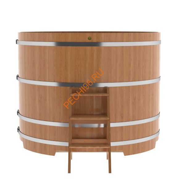 Купель для бани BentWood круглая из дуба Премиум, D1,8 м