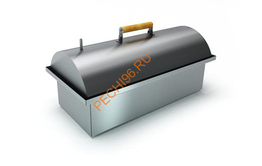 Коптильня двухъярусная Grillux с гидрозатвором Smoky Lux 55 Коптильня двухъярусная Grillux с гидрозатвором Smoky Lux 55