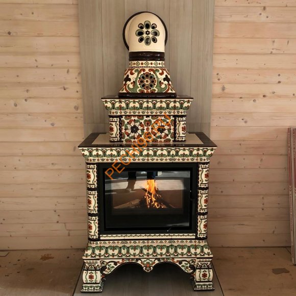 Конус КимрПечь Кострома роспись, D200 Конус КимрПечь Кострома роспись, D200