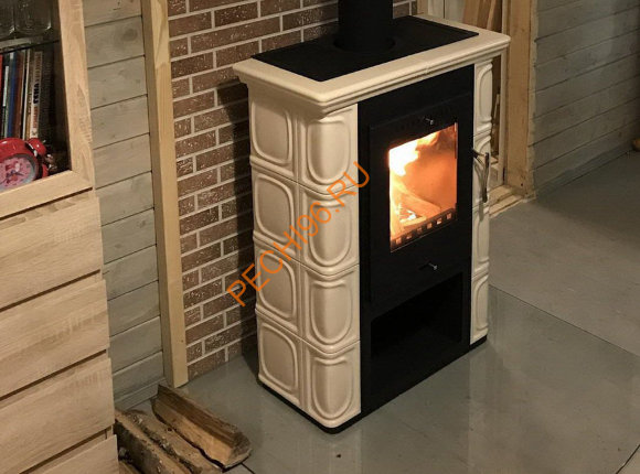 Керамическая печь-камин Thorma BORGHOLM KERAMIK слоновая кость Керамическая печь-камин Thorma BORGHOLM KERAMIK слоновая кость