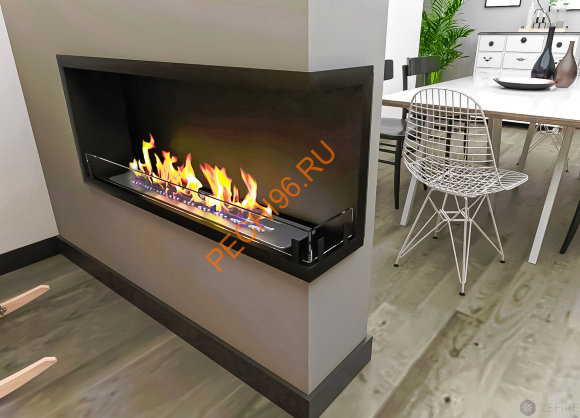 Биокамин ZeFire Estetic Flame CONTOUR 1100 угловой