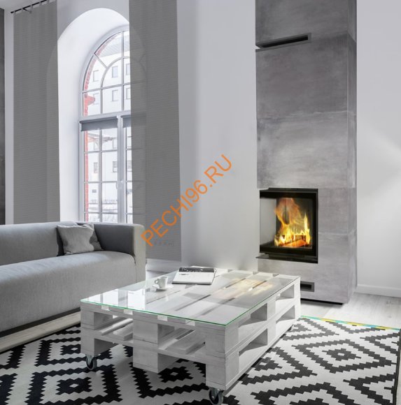 Каминная топка Kratki VNL/480/480, 8 кВт, гильотина