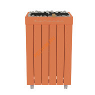 Электрическая паротермальная печь «ПАРиЖАР Футурус» 16 кВт, металл Медь Электрическая паротермальная печь «ПАРиЖАР Футурус» 16 кВт, металл Медь