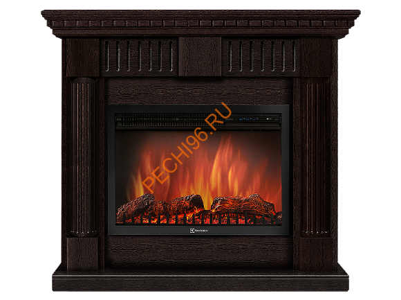 Электрокамин Electrolux EFP/P-2520LS с порталом Firelight Colonna 25, Венге Электрокамин Electrolux EFP/P-2520LS с порталом Firelight Colonna 25, Венге