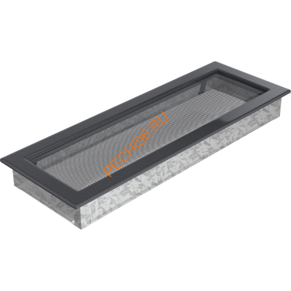 Вентиляционная решетка Kratki 49G 170х490 мм графит Вентиляционная решетка Kratki 49G 170х490 мм графит