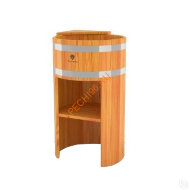 Умывальник BentWood стойка угловая из лиственницы Умывальник BentWood стойка угловая из лиственницы