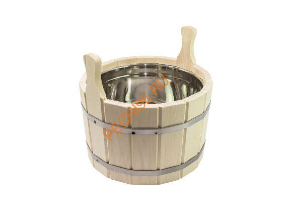 Шайка 10л нержавеющая вставка