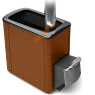 Печь банная ТМФ Тунгуска XXL 2013 Inox терракота