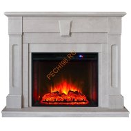 Электрокамин RealFlame Kellie 25,5/26 WT c очагом Sparta 25,5 LED Электрокамин RealFlame Kellie 25,5/26 WT c очагом Sparta 25,5 LED