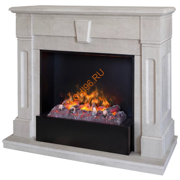 Электрокамин RealFlame Kellie 25,5/26 WT с Black вставкой + 3D Cassette 630 Электрокамин RealFlame Kellie 25,5/26 WT с Black вставкой + 3D Cassette 630