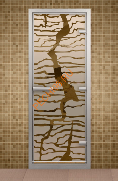 Дверь стеклянная ALDO «Спрайт» коробка алюминий с порогом Дверь стеклянная ALDO «Спрайт» коробка алюминий с порогом