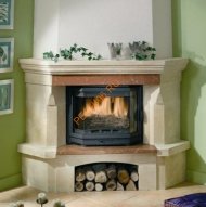 Дровяной камин CHAZELLES СS23 с топкой SOLO D70