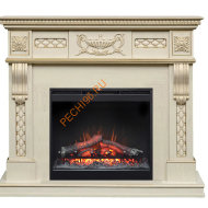 Электрокамин Dimplex Corsica с очагом Symphony 26 DF2624-L слоновая кость