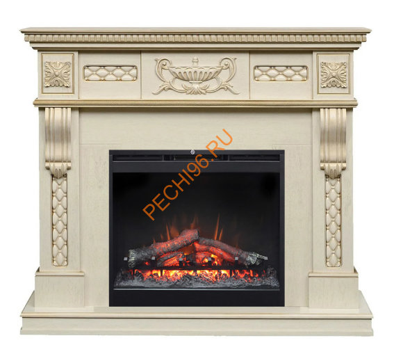 Электрокамин Dimplex Corsica с очагом Symphony 26 DF2624-L слоновая кость