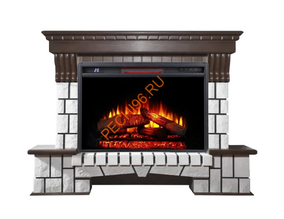 Электрокамин InterFlame Экстер с очагом FOTON 26 LED FX QZ