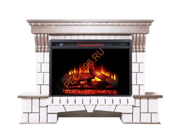 Электрокамин InterFlame Экстер с очагом FOTON 26 LED FX QZ