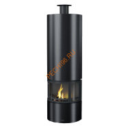 Камин Traforart DIAMANTE FRONTAL со стеклом, черный Камин Traforart DIAMANTE FRONTAL со стеклом, черный