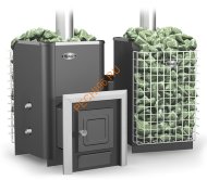 Печь банная Ермак 20 с сеткой