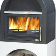 Печь-камин ABX Grunt 20кВт (ТО 10кВт)