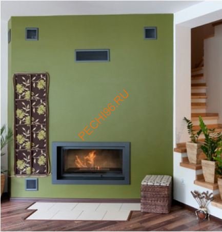 Каминная топка Kratki Mila PW 24 G W гильотина