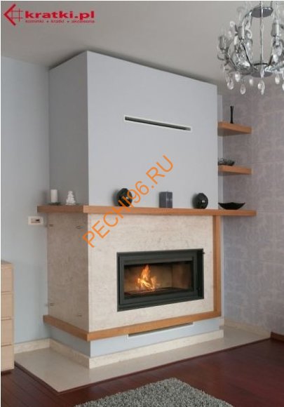 Каминная топка Kratki Mila PW 24 G W гильотина