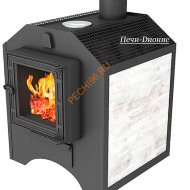 Печь отопительная Теплосталь Дионис Ташкент 100С Ceramic
