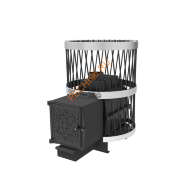 Печь банная Кеннет Бастион 16 чугунная