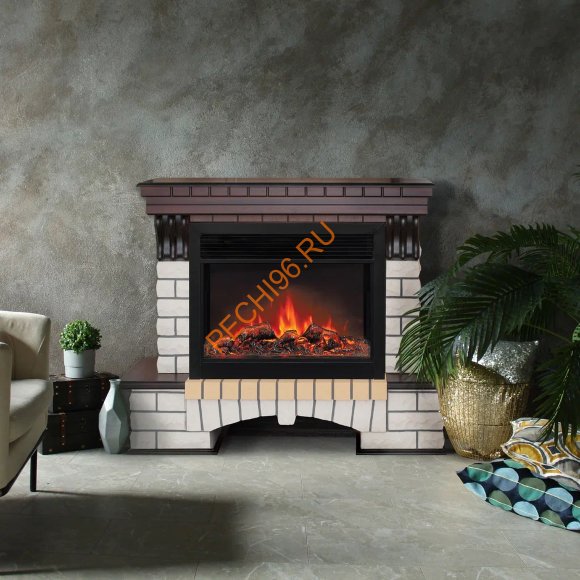 Электрокамин RealFlame Country 26 AO с очагом Moonblaze S Lux BL