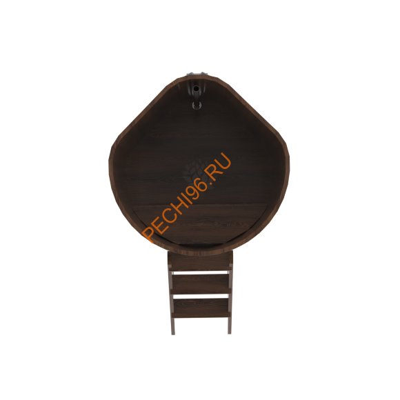 Купель для бани BentWood угловая из мореного дуба Премиум, 1,03х1,03 м