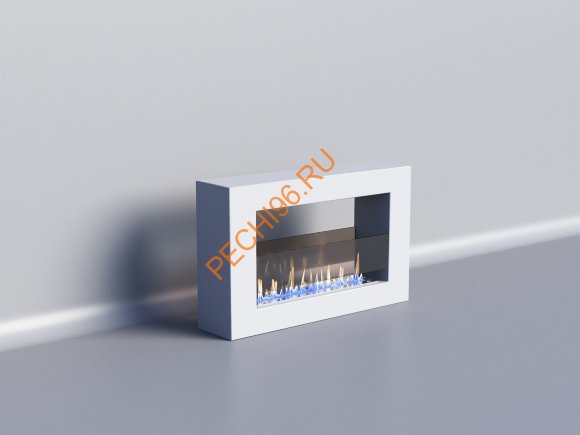 Биокамин Русский огонь Холл 650 настольный белый Биокамин Русский огонь Холл 650 настольный белый