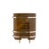 Купель для бани BentWood овальная из морёной лиственницы Рустик, 0,59х1,06 м