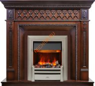Электрокамин Dimplex Alexandria с очагом Chesford махагон
