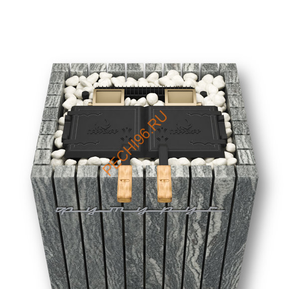 Электрическая паротермальная печь ФутуРус 2.0 10 кВт, серпентинит Бархат в Нижнем Новгороде