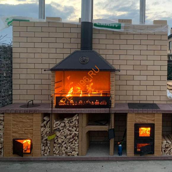 Печь-барбекю Царь-печь песочная