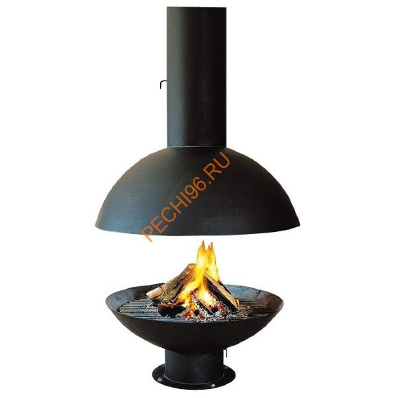 Камин Focus Mezzofocus центральный открытый