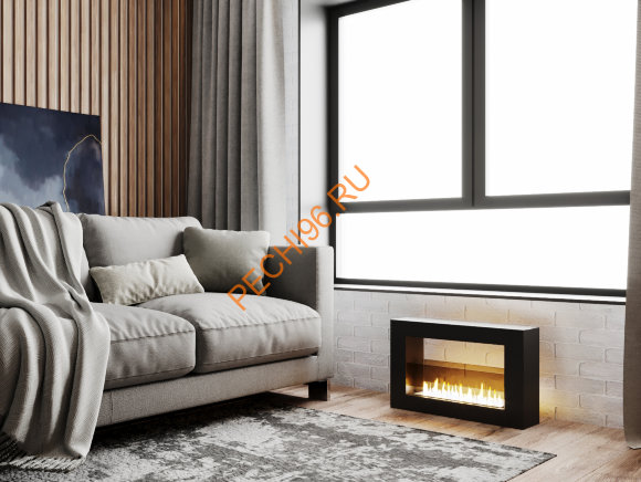 Биокамин Русский огонь Холл 650 настольный чёрный Биокамин Русский огонь Холл 650 настольный чёрный