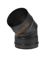 Отвод 45 гр Везувий BLACK (AISI 430/0,8мм) d 120 Отвод 45 гр Везувий BLACK (AISI 430/0,8мм) d 120