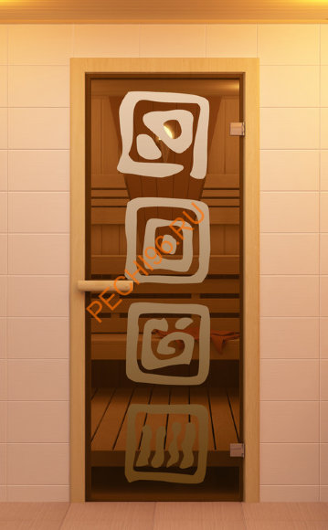 Дверьстеклянная ALDO «Лед» коробка береза Дверьстеклянная ALDO «Лед» коробка береза