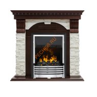 Электрокамин Dimplex Dublin с очагом Flagstaff темный дуб/ белый сланец Электрокамин Dimplex Dublin с очагом Flagstaff темный дуб/ белый сланец